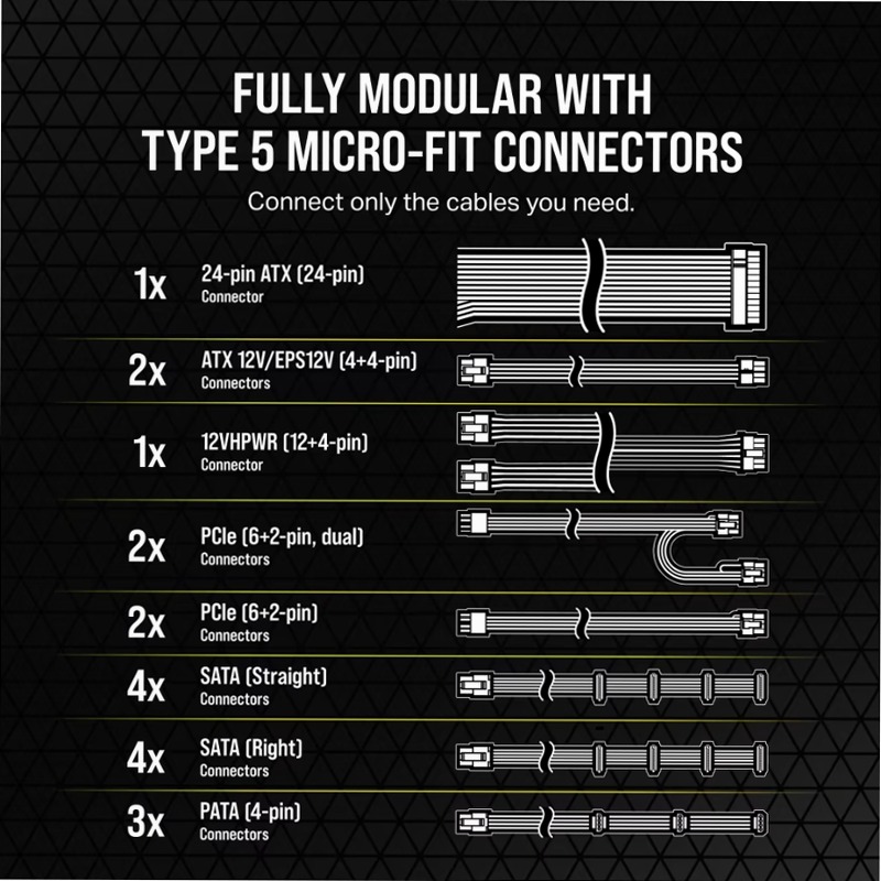 Alimentatore SFX SF850L Modulare a Bassa Rumorosità