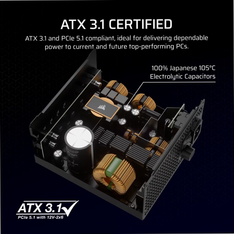 Alimentatore RM850x CORSAIR RMx Series