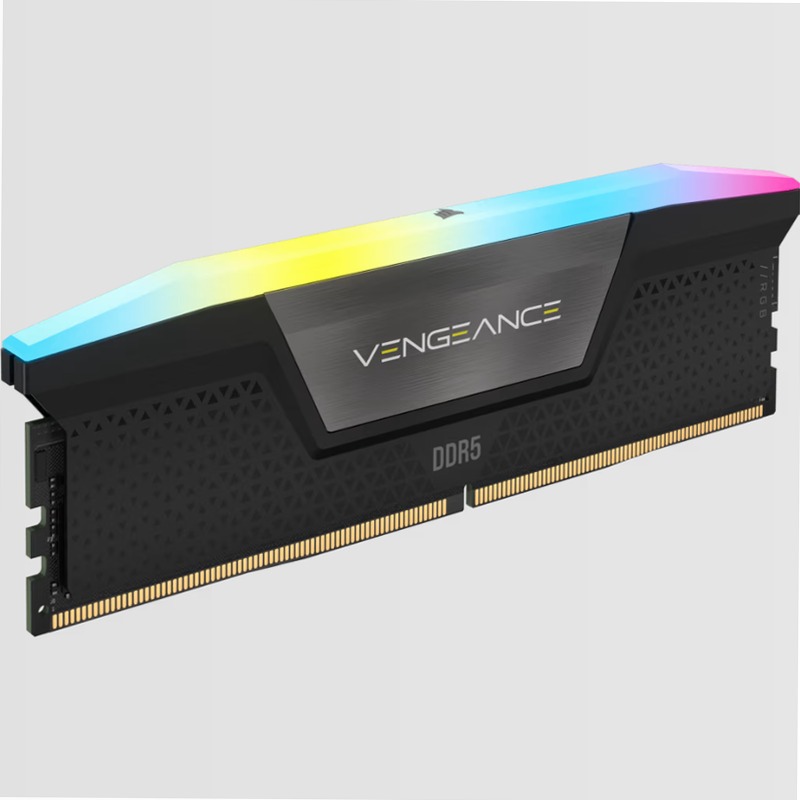 VENGEANCE® RGB 96GB (4x24GB) DDR5 DRAM 6400MT/s