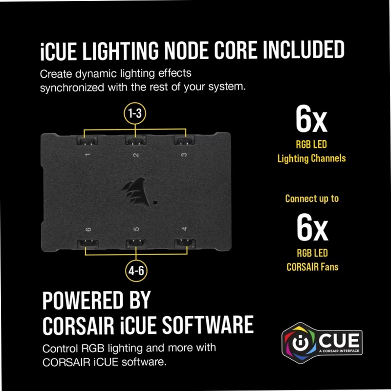 Ventole PWM iCUE QL140 RGB da 140 mm 140mm