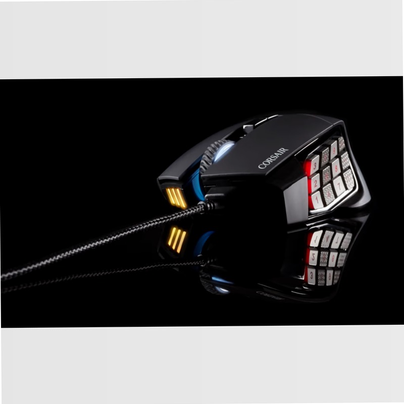 SCIMITAR PRO RGB - Mouse Gaming Ottico per MOBA/MMO