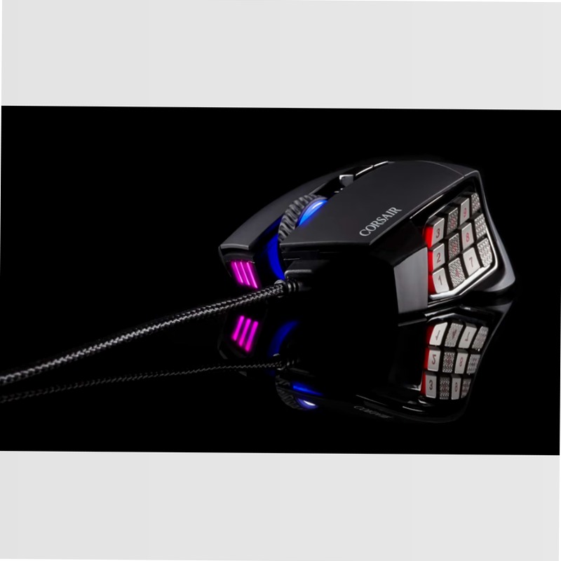 SCIMITAR PRO RGB - Mouse Gaming Ottico per MOBA/MMO