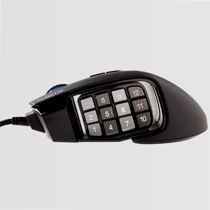 SCIMITAR PRO RGB - Mouse Gaming Ottico per MOBA/MMO