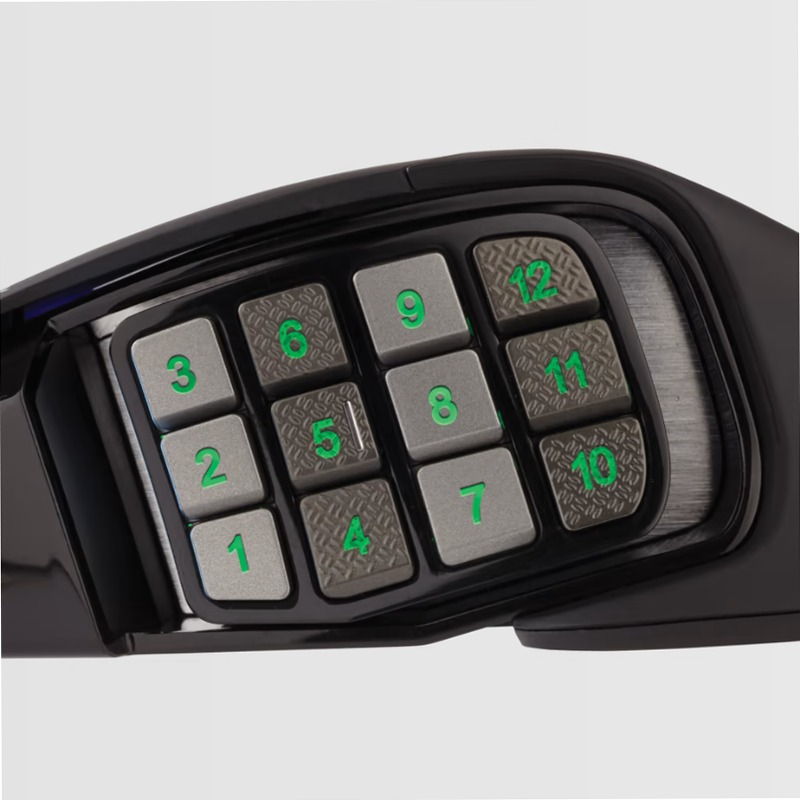 SCIMITAR PRO RGB - Mouse Gaming Ottico per MOBA/MMO