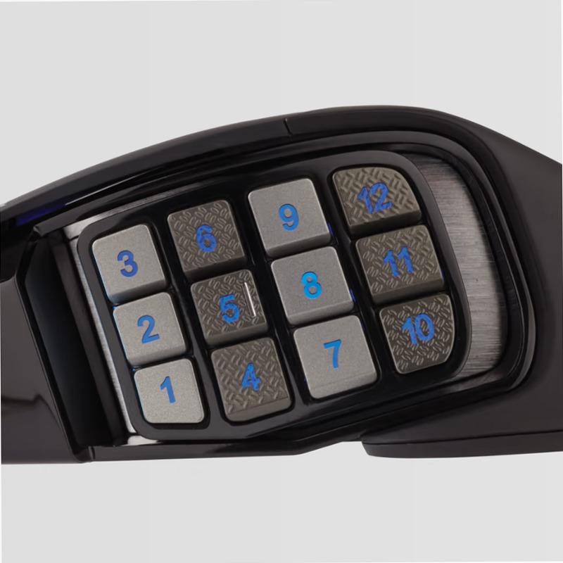 SCIMITAR PRO RGB - Mouse Gaming Ottico per MOBA/MMO