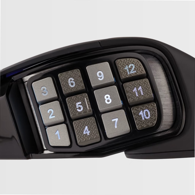 SCIMITAR PRO RGB - Mouse Gaming Ottico per MOBA/MMO