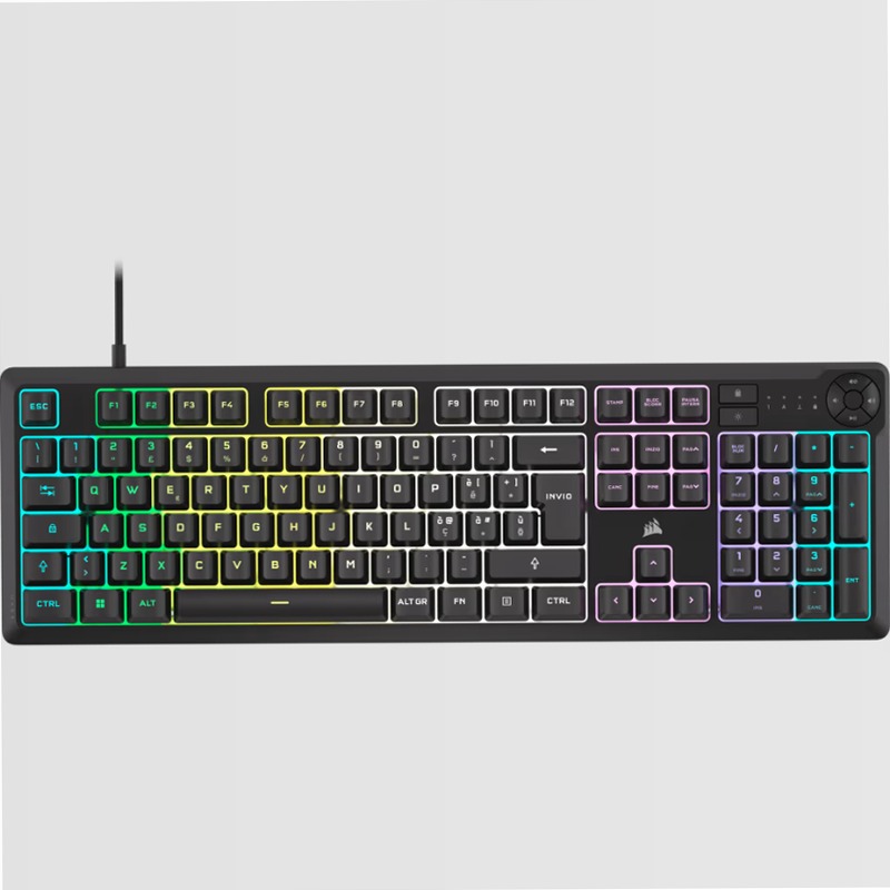 Tastiera da gioco K55 CORE RGB — Nero (IT)