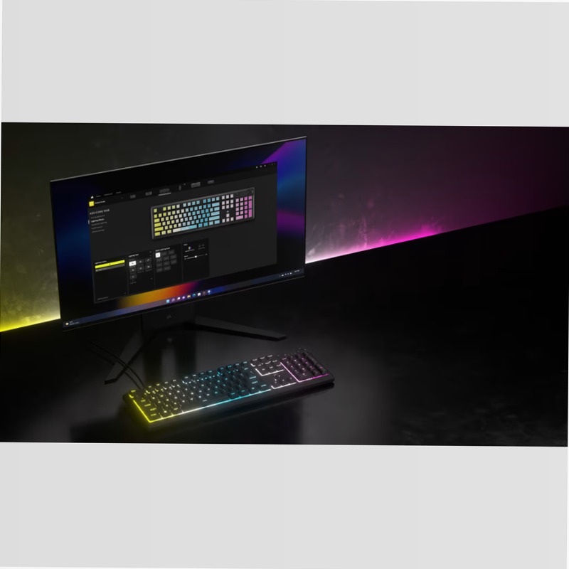 Tastiera da gioco K55 CORE RGB — Nero (IT)