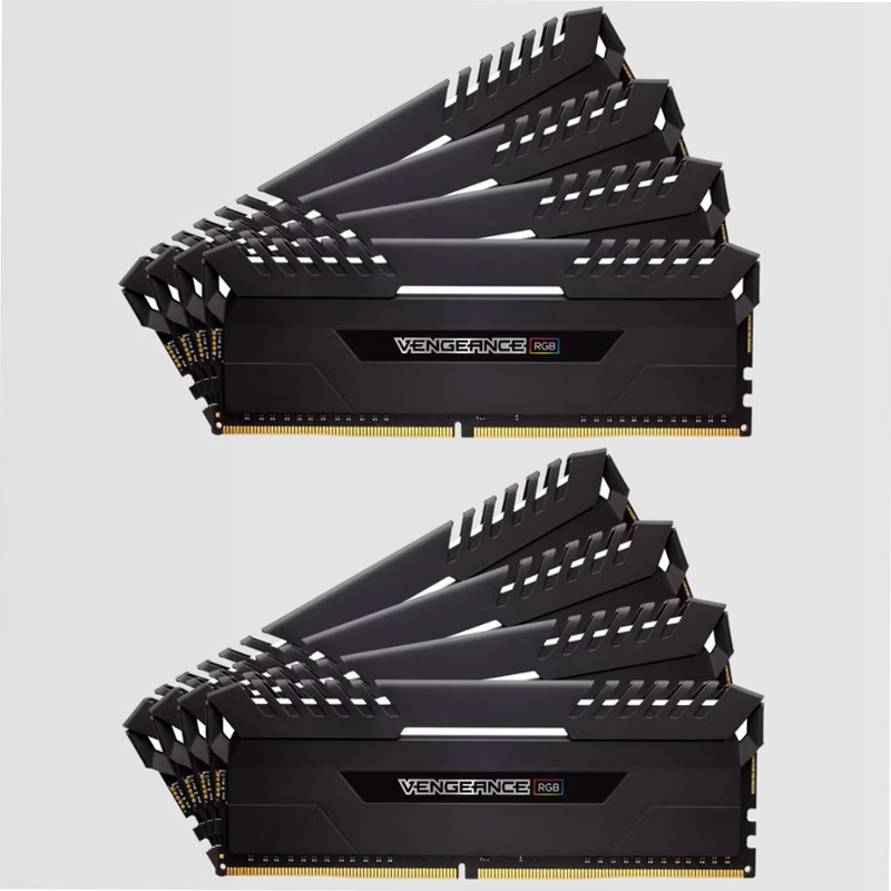 VENGEANCE® RGB 16GB (2 x 8GB) DDR4 DRAM 3000MHz C15
