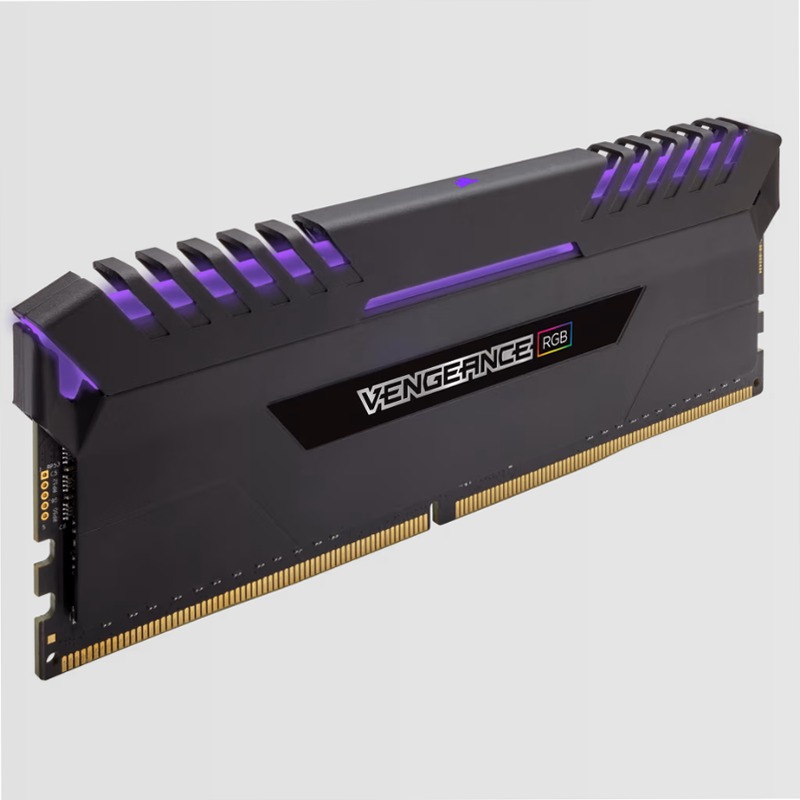 VENGEANCE® RGB 16GB (2 x 8GB) DDR4 DRAM 3000MHz C15