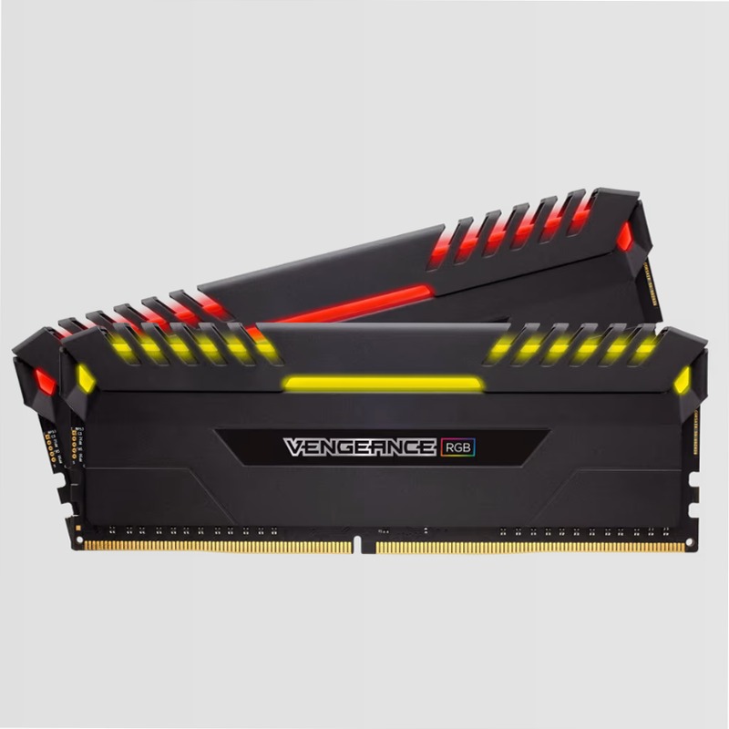 VENGEANCE® RGB 16GB (2 x 8GB) DDR4 DRAM 3000MHz C15