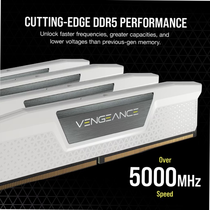 Vengeance 32GB DDR5 6400MT/s per AMD Ryzen AM5 17gb 6400mhz