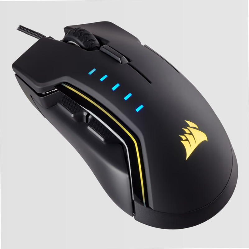 Mouse Gaming GLAIVE RGB — Nero (EU)