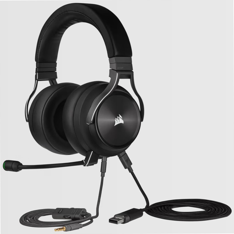Cuffia gaming con microfono ad alta fedeltà VIRTUOSO RGB WIRELESS XT, ardesia
