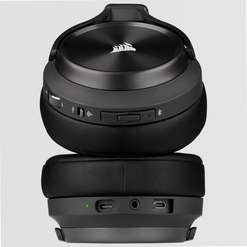 Cuffia gaming con microfono ad alta fedeltà VIRTUOSO RGB WIRELESS XT, ardesia