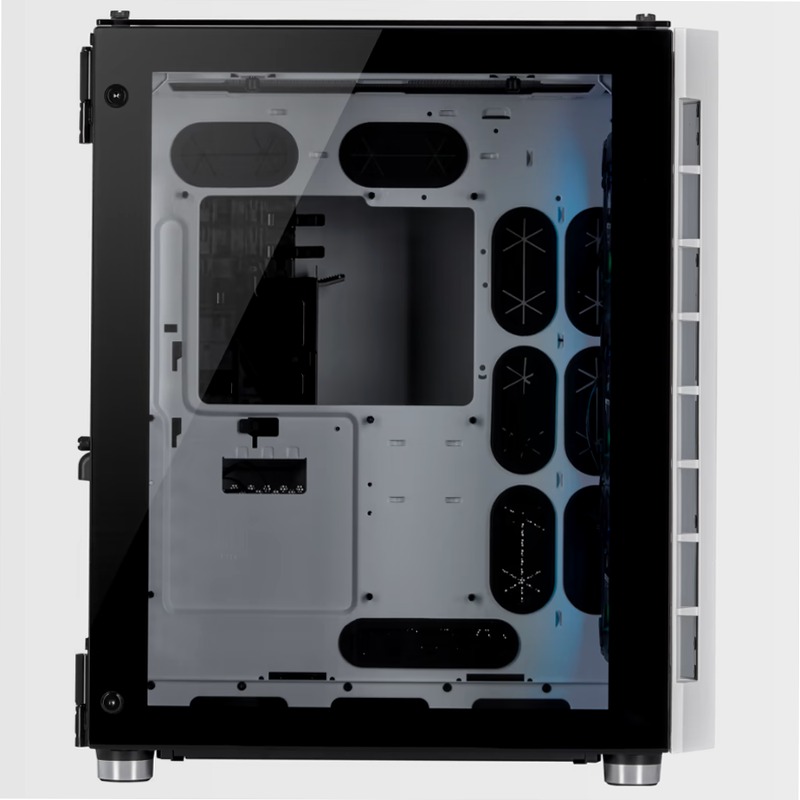 Smart case Crystal Series ATX 680X RGB - Bianco