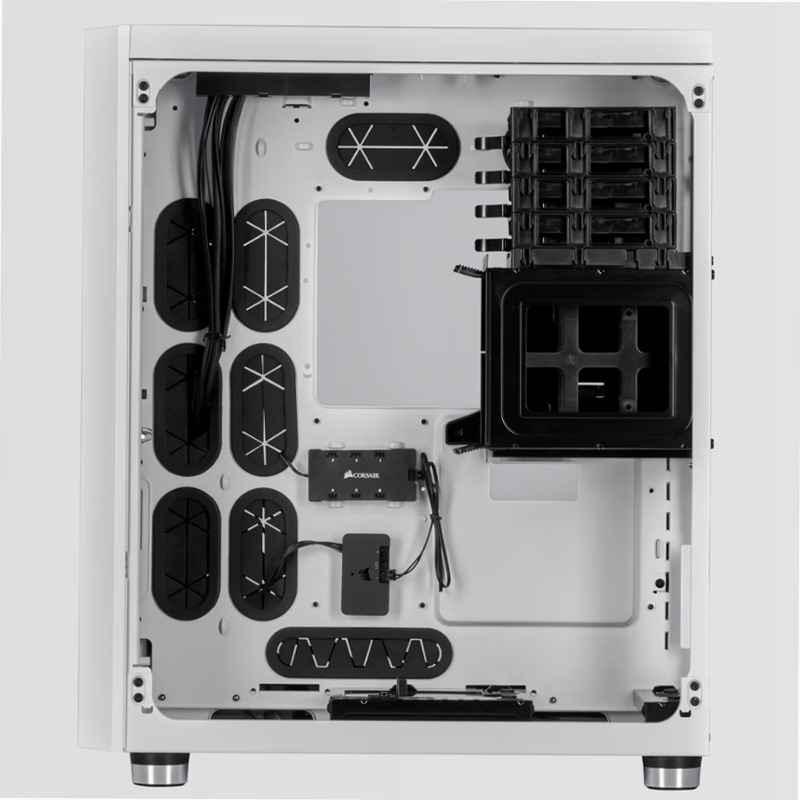 Smart case Crystal Series ATX 680X RGB - Bianco