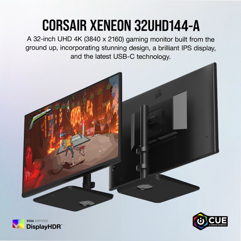 Monitor Gaming CORSAIR XENEON 32UHD144-A 32" IPS