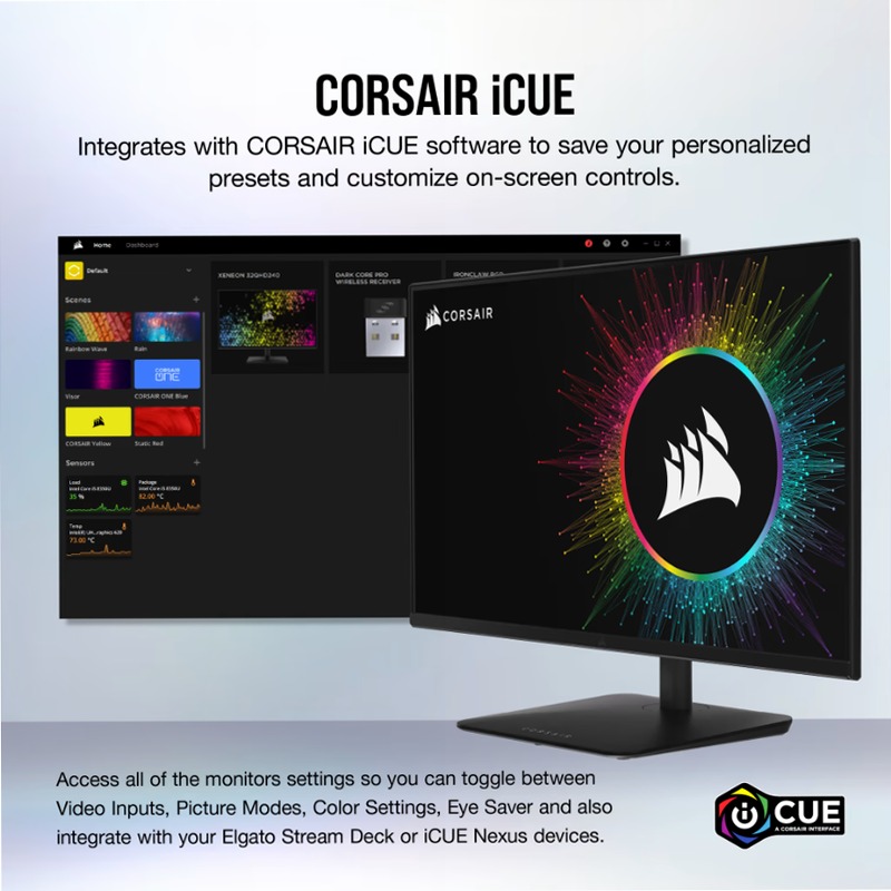 Monitor Gaming CORSAIR XENEON 32UHD144-A 32" IPS