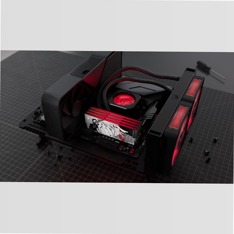 Kit di memoria DRAM DDR5 SHUGO 32 GB (2x16 GB e 2x LEK) 6000MT/s CL28 - ONYX BLADE