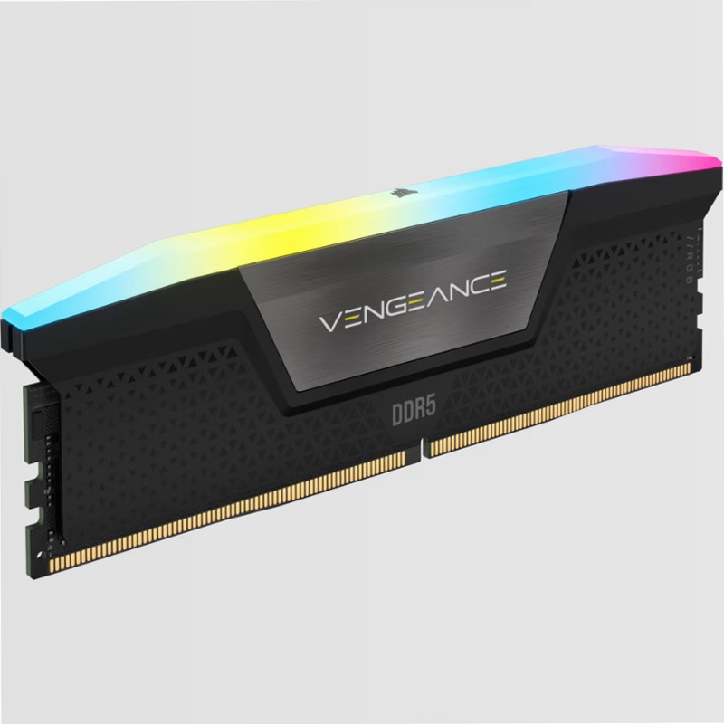 VENGEANCE® RGB 96GB (4x24GB) DDR5 DRAM 6400MT/s