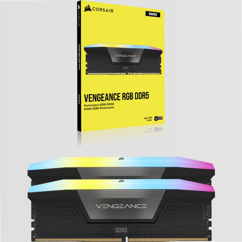 VENGEANCE® RGB 48GB (2x24GB) DDR5 DRAM 8200MT/s