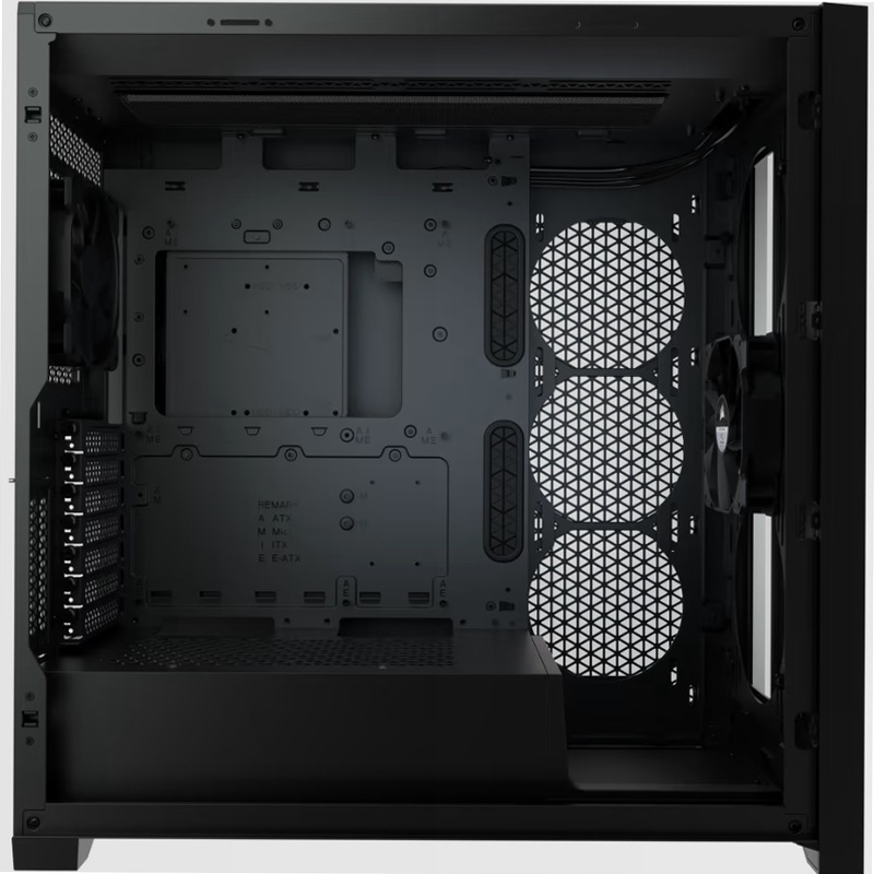 Case PC ATX mid-tower in vetro temperato 5000D nero