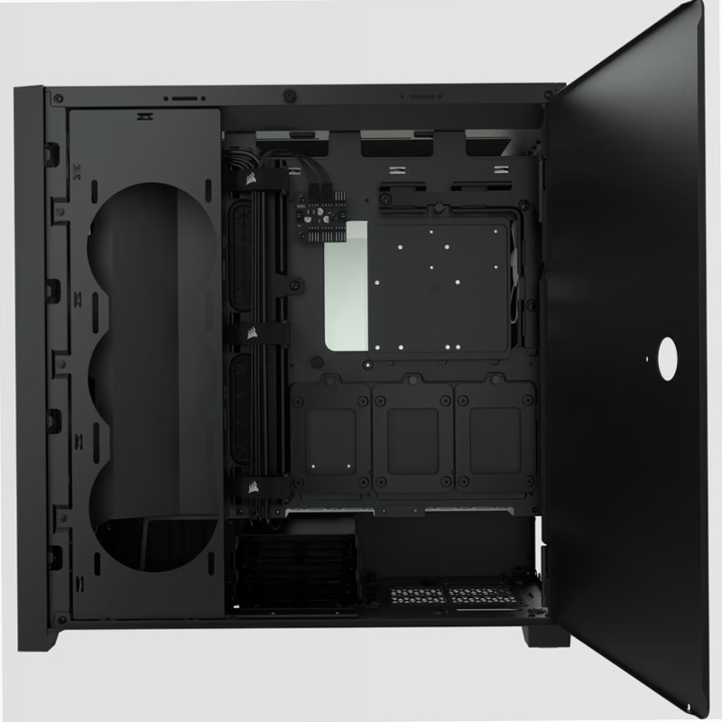 Case PC ATX mid-tower in vetro temperato 5000D nero