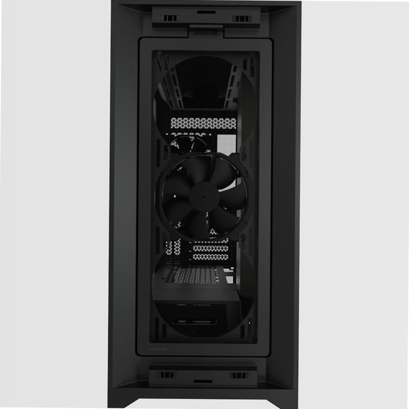 Case PC ATX mid-tower in vetro temperato 5000D nero