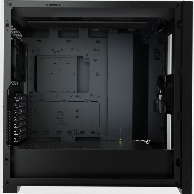 Case PC ATX mid-tower in vetro temperato 5000D nero