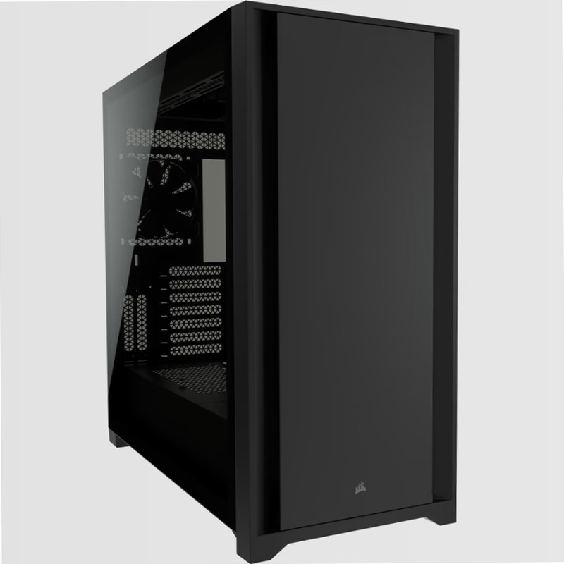 Case PC ATX mid-tower in vetro temperato 5000D nero