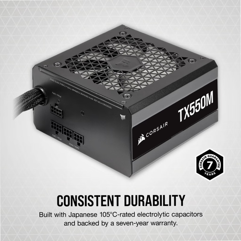 Alimentatore TX550M - Corsoir 80 Plus Gold ATX