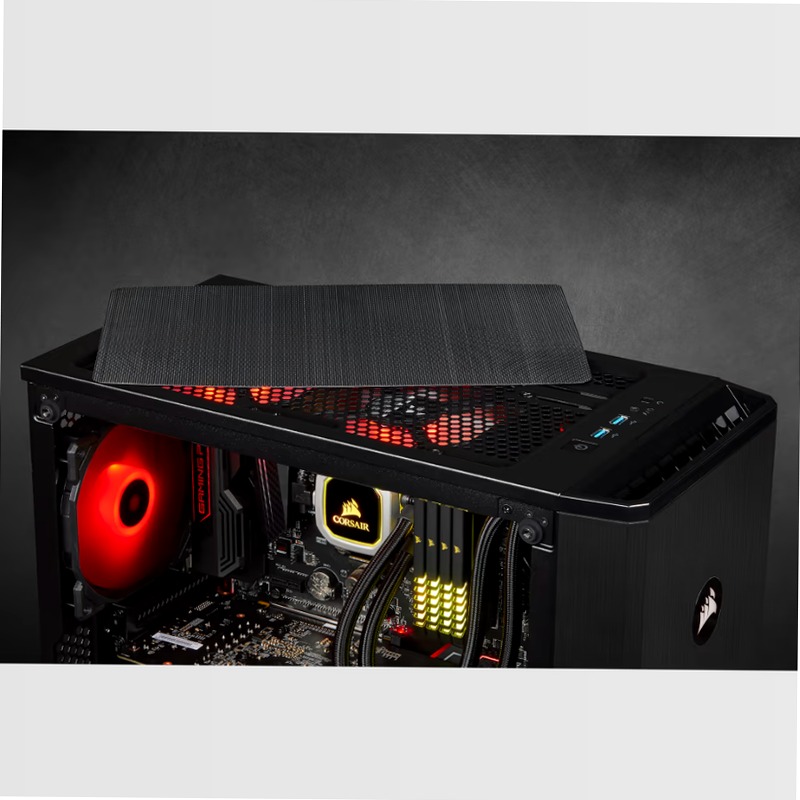 Case gaming mid-tower ATX Carbide Series 175R RGB con vetro temperato, nero