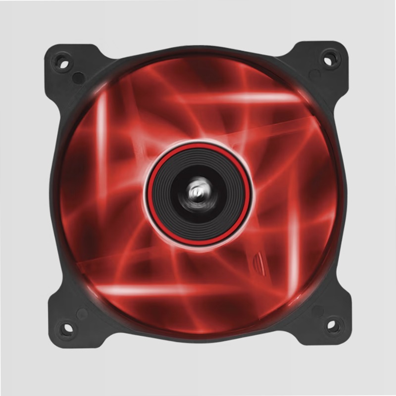 Ventola Air Series™ AF120 con LED Rosso Quiet Edition