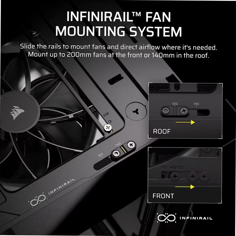 Case per PC Mid-Tower WARTHOG RS Airflow - Nero