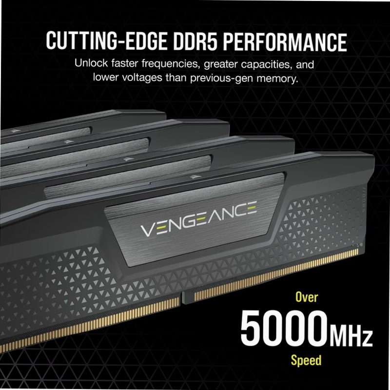 VENGEANCE® 48GB (2x24GB) DDR5 DRAM 7000MT/s CL36