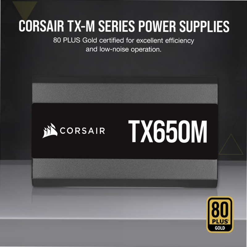 Alimentatore TX650M - Corpo di Corsair 80 Plus Gold ATX