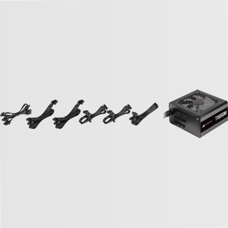 Alimentatore TX650M - Corpo di Corsair 80 Plus Gold ATX