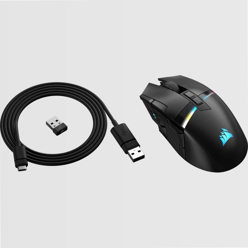 Mouse Gaming DARKSTAR WIRELESS RGB per MMO