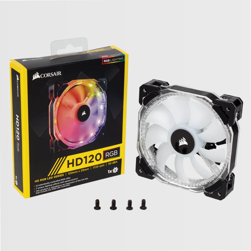 Ventola LED RGB HD120 ad alte prestazioni PWM con controller da 120 mm 120mm