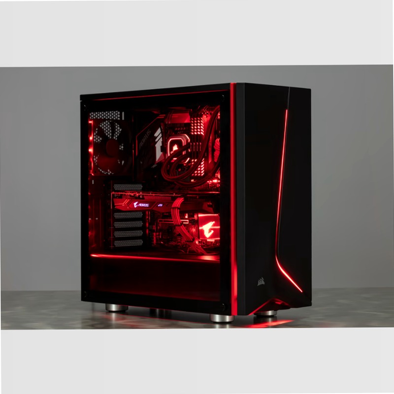 Case Carbide SPEC-06 in vetro temperato — Nero