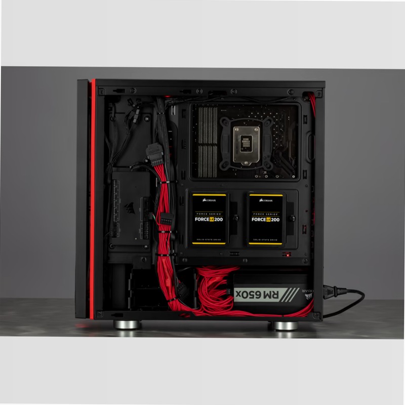 Case Carbide SPEC-06 in vetro temperato — Nero