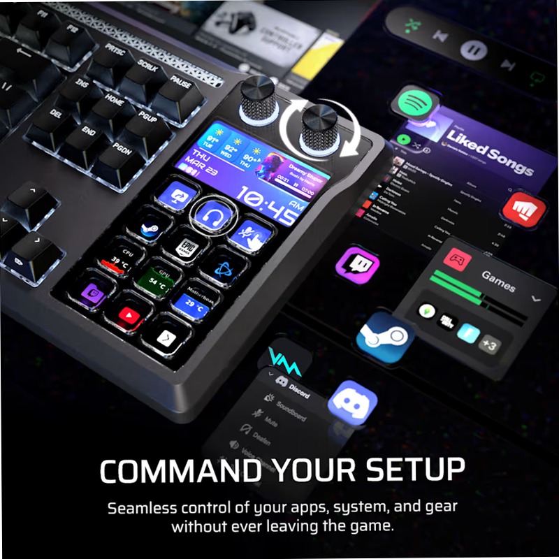 Tastiera GALLEON 100 SD con Stream Deck Meccanica