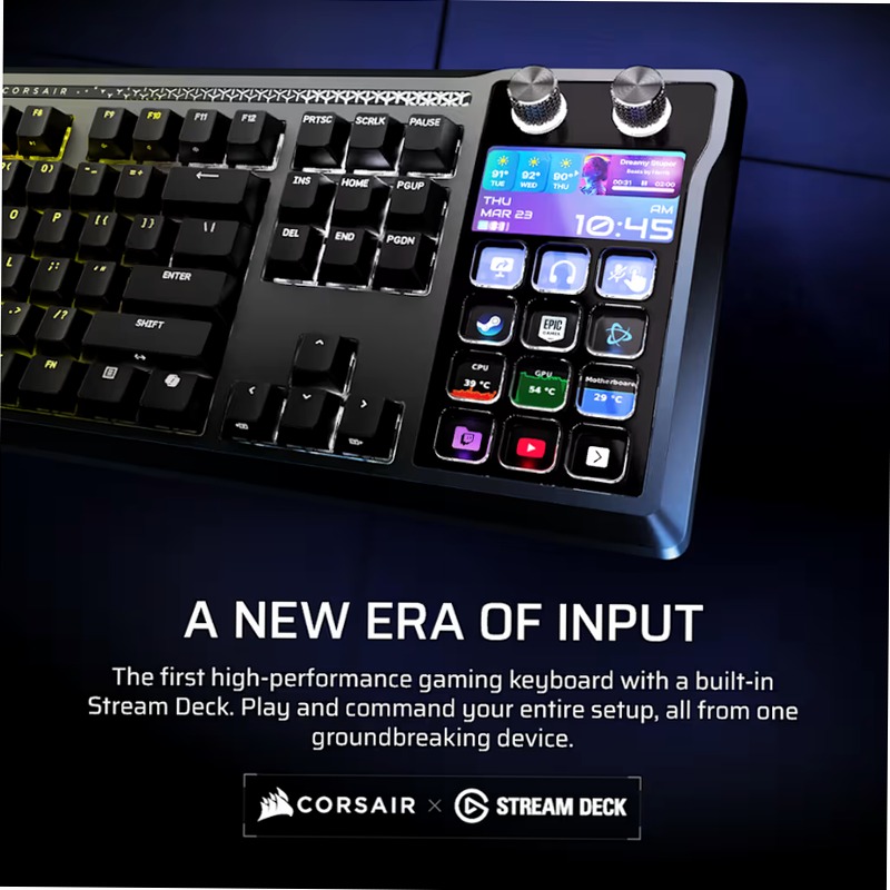 Tastiera GALLEON 100 SD con Stream Deck Meccanica