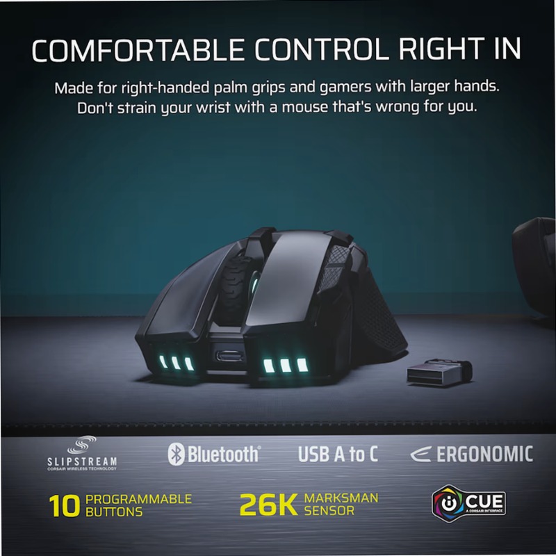 Mouse Gaming Ironclaw Wireless SE