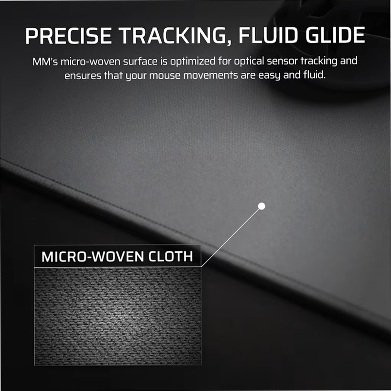 Mouse pad gaming CORSAIR MM – Large Grigio Tessuto