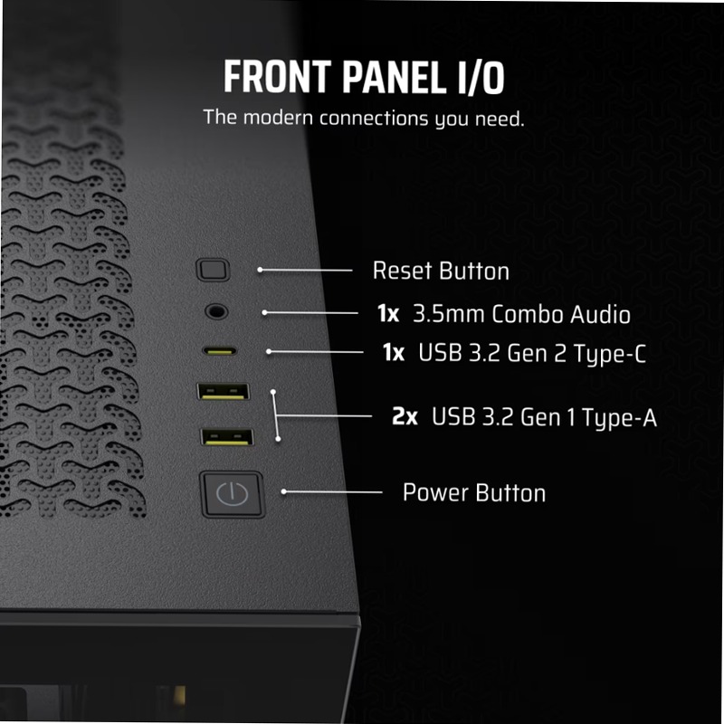 Case mid-tower iCUE LINK 3500X RGB 3