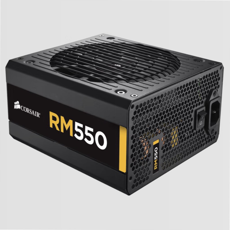 Alimentatore RM550 - Unità di alimentazione certificata 80 PLUS® Gold