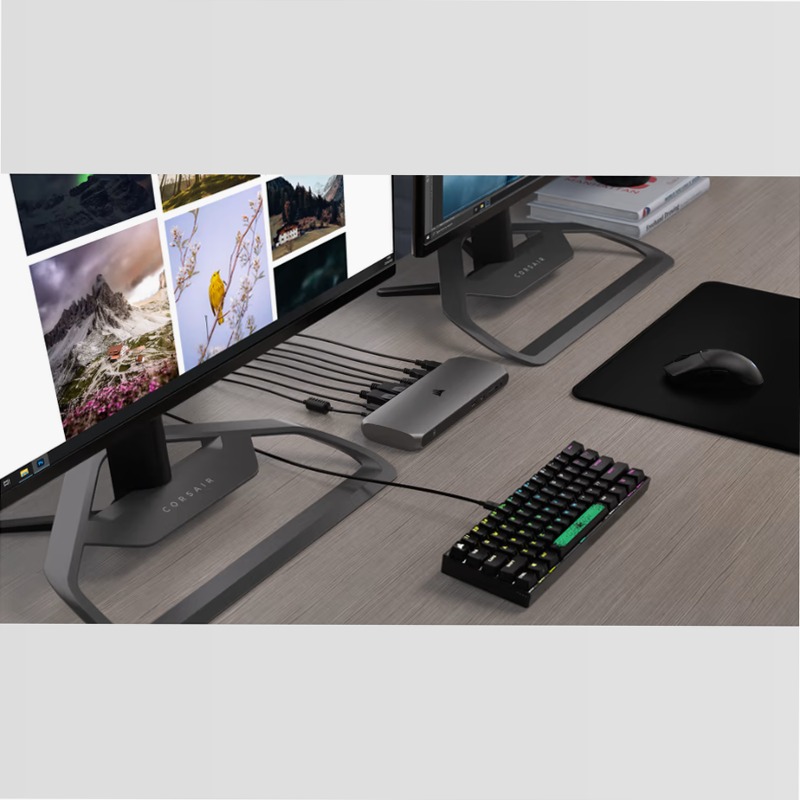 TBT100 Thunderbolt 3 Dock USB con DisplayPort (EU)