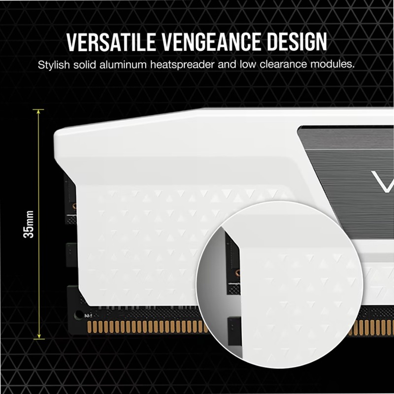 VENGEANCE® 64GB (2x32GB) DDR5 DRAM 6000MT/s